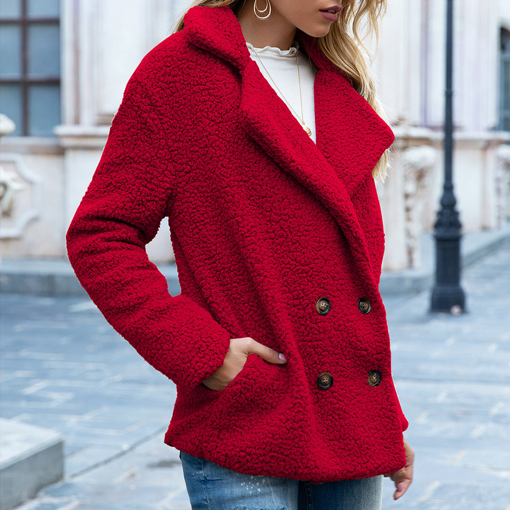 Lucy™ | Elegant Faux Fur Teddy Coat