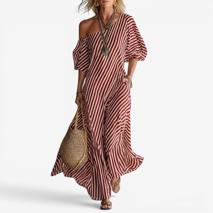 Kath™ | Maxi Dress with Off-the-Shoulder Straps
