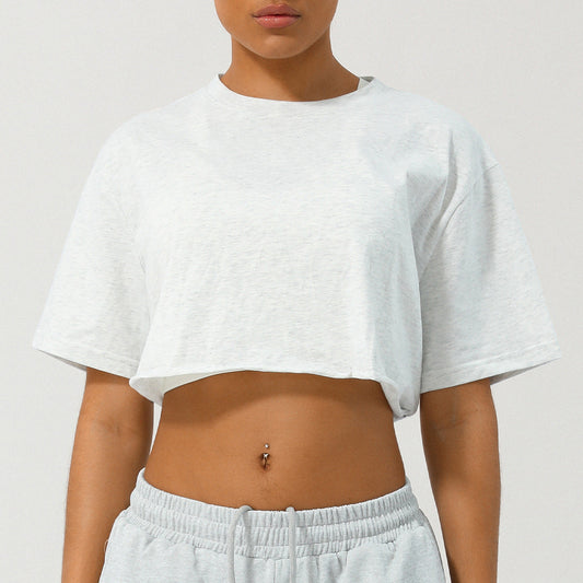 CASSIA – Relaxed Fit Crop Tee