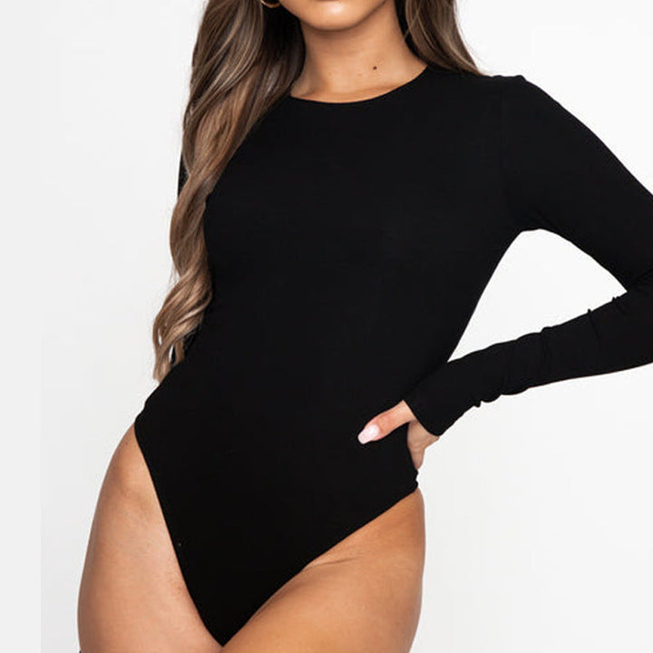MIRAYE – Sleek Long Sleeve Bodysuit