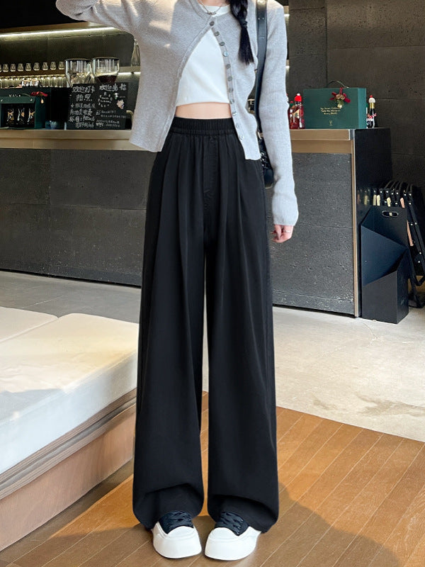 ZINNA – Comfy High Waist Wide Flow Pants