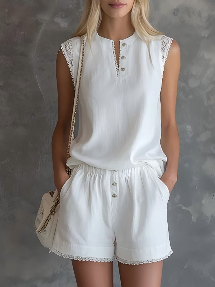 Florence™ | Luxe Sleeveless Co-Ord Set