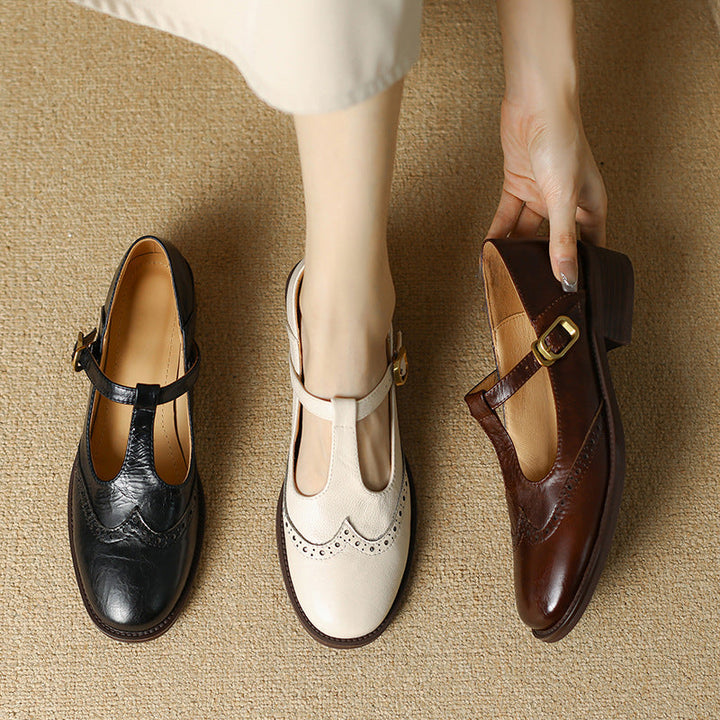 Sarah | Classic Mary Jane Footwear