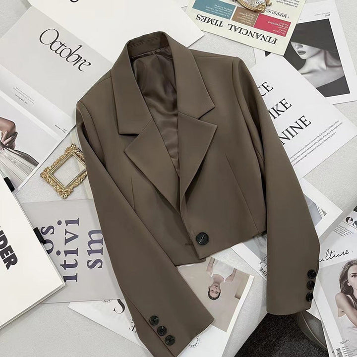 CORALIE - Sophisticated Cropped Blazer