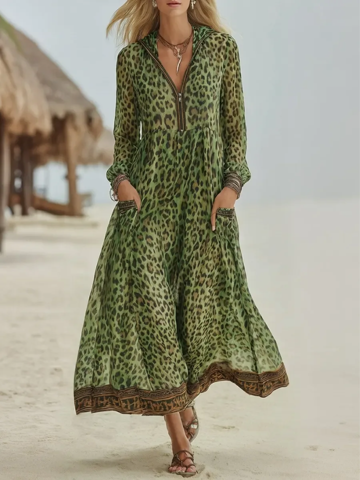 Yessie - Stylish Dress With Zipper
