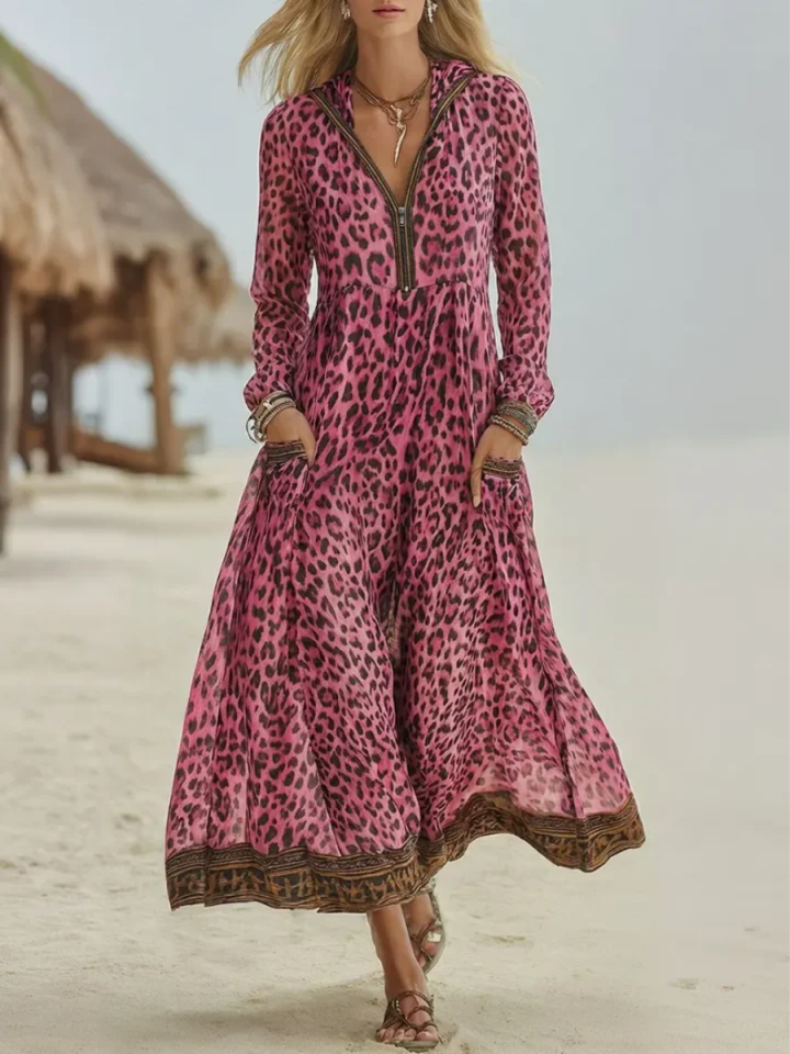 Yessie - Stylish Dress With Zipper