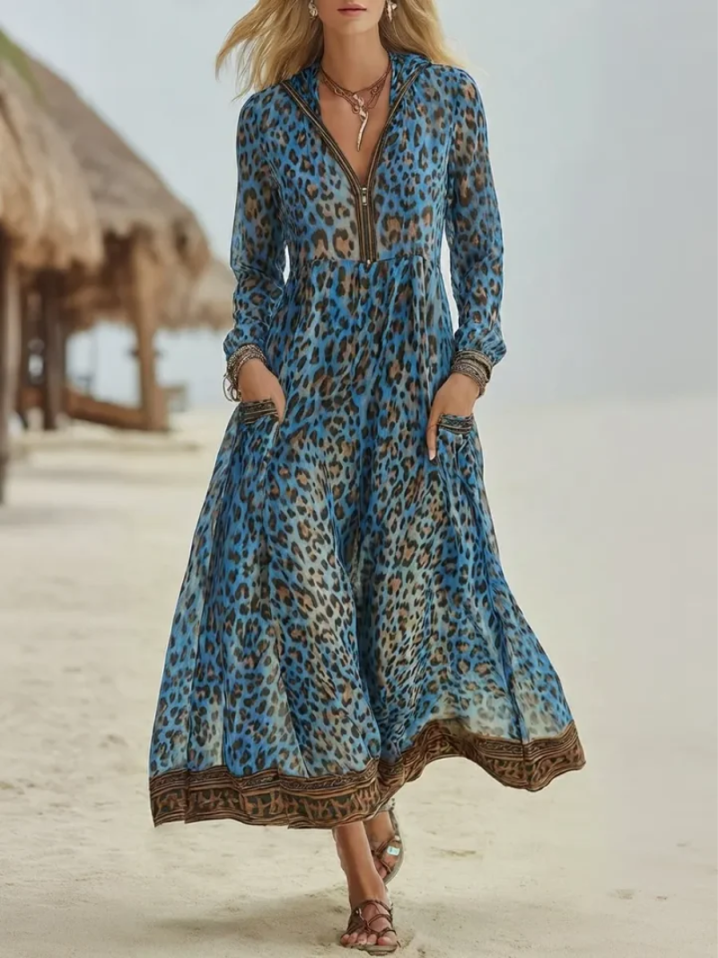 Yessie - Stylish Dress With Zipper