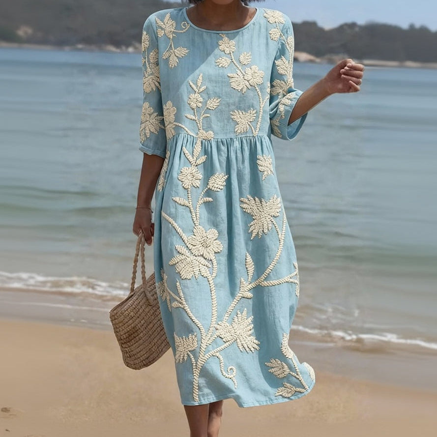 Harriet™ | Embroidered Summer Dress