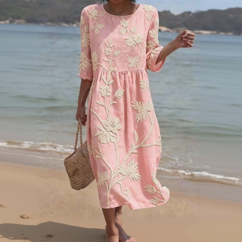 Harriet™ | Embroidered Summer Dress