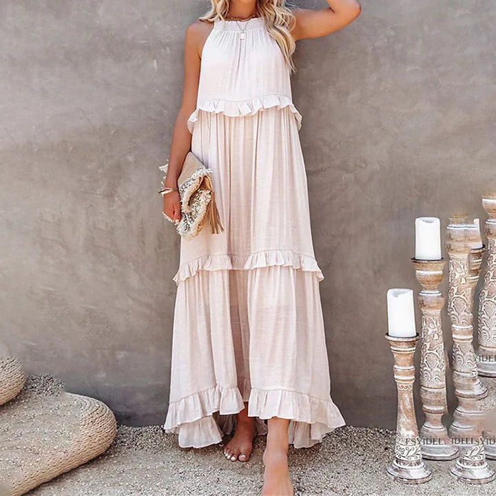 Ava - Ruffled Maxi Dress