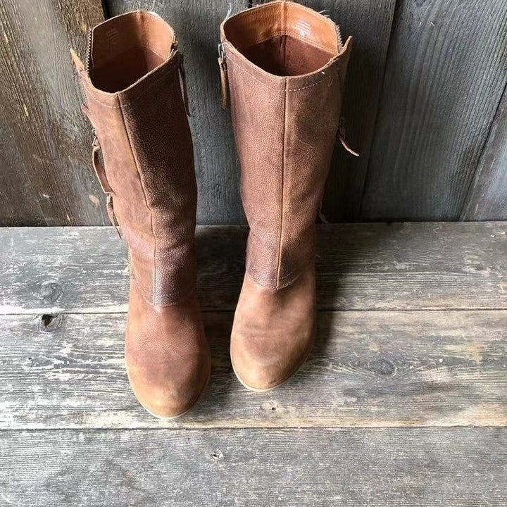 Lornbridge – Mid Calf Zip Boots