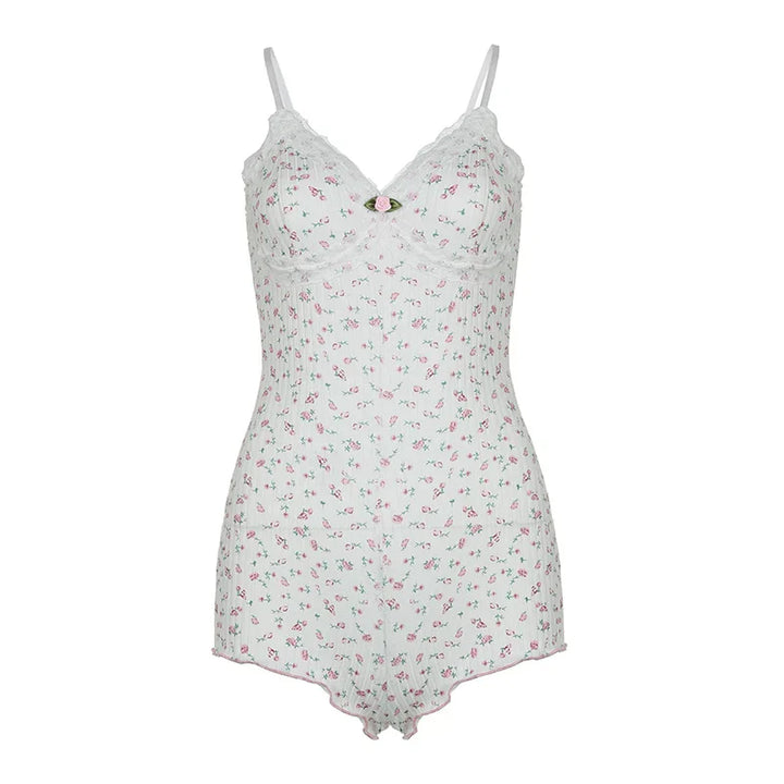 JOY – Dreamy Floral Sleeveless Bodysuit