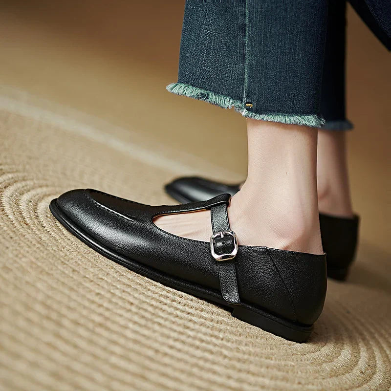 Selvana Elegant Low Heel Pumps