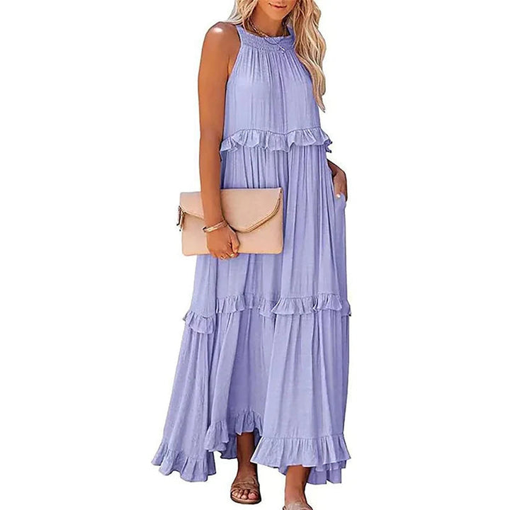 Ava - Ruffled Maxi Dress