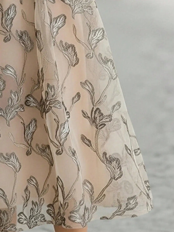 Arabella™ | Embroidered Midi Dress