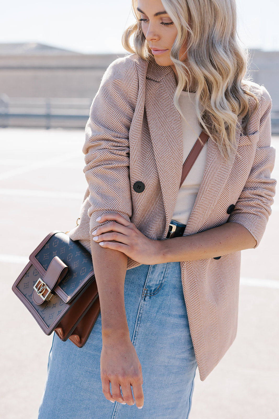 Mila Blazer Beige