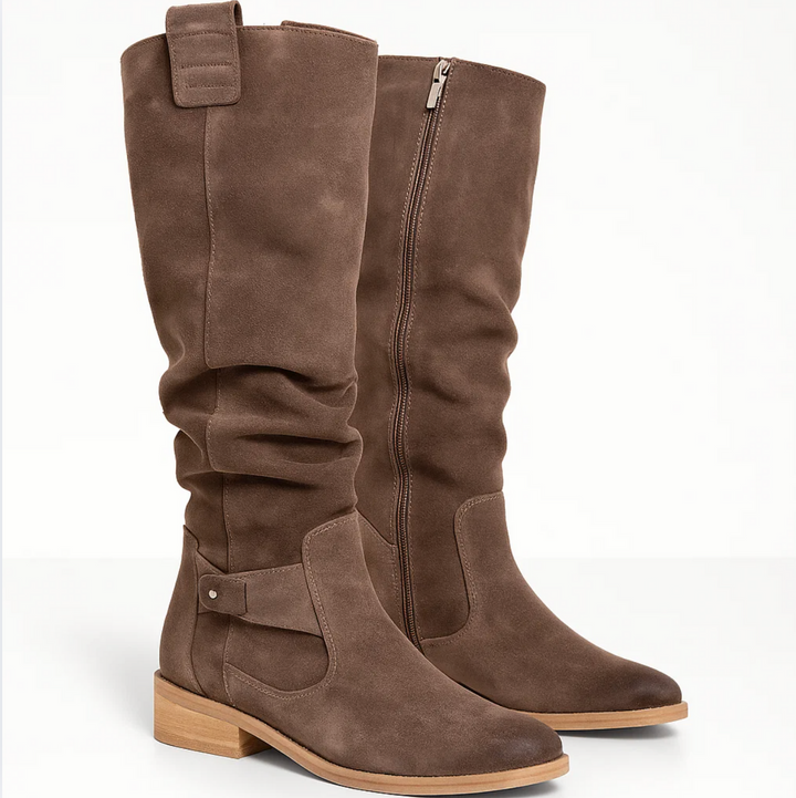 Brynn | Chic Suede Boots Perfect for Any Event