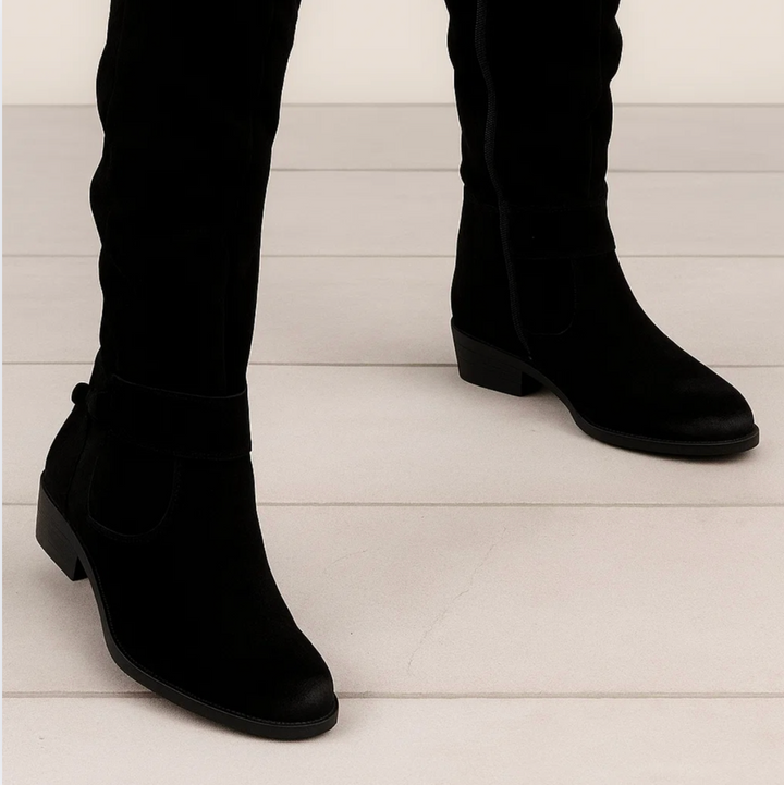 Brynn | Chic Suede Boots Perfect for Any Event