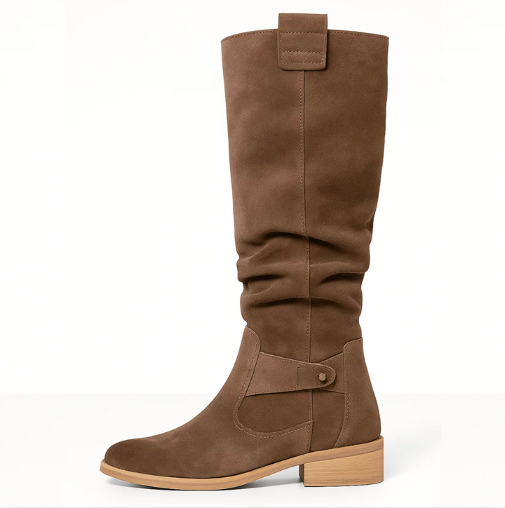 Brynn | Chic Suede Boots Perfect for Any Event