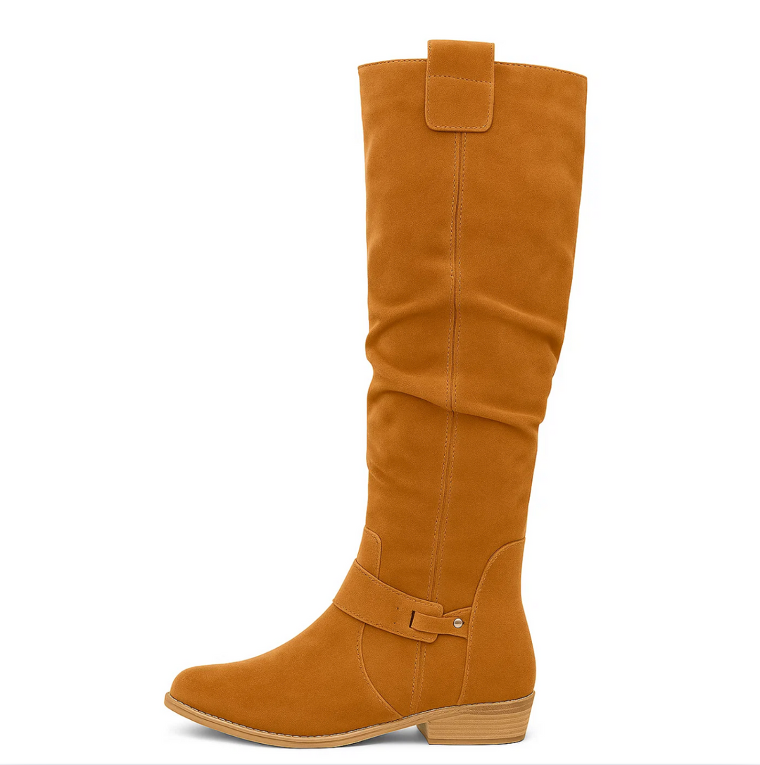 Brynn | Chic Suede Boots Perfect for Any Event