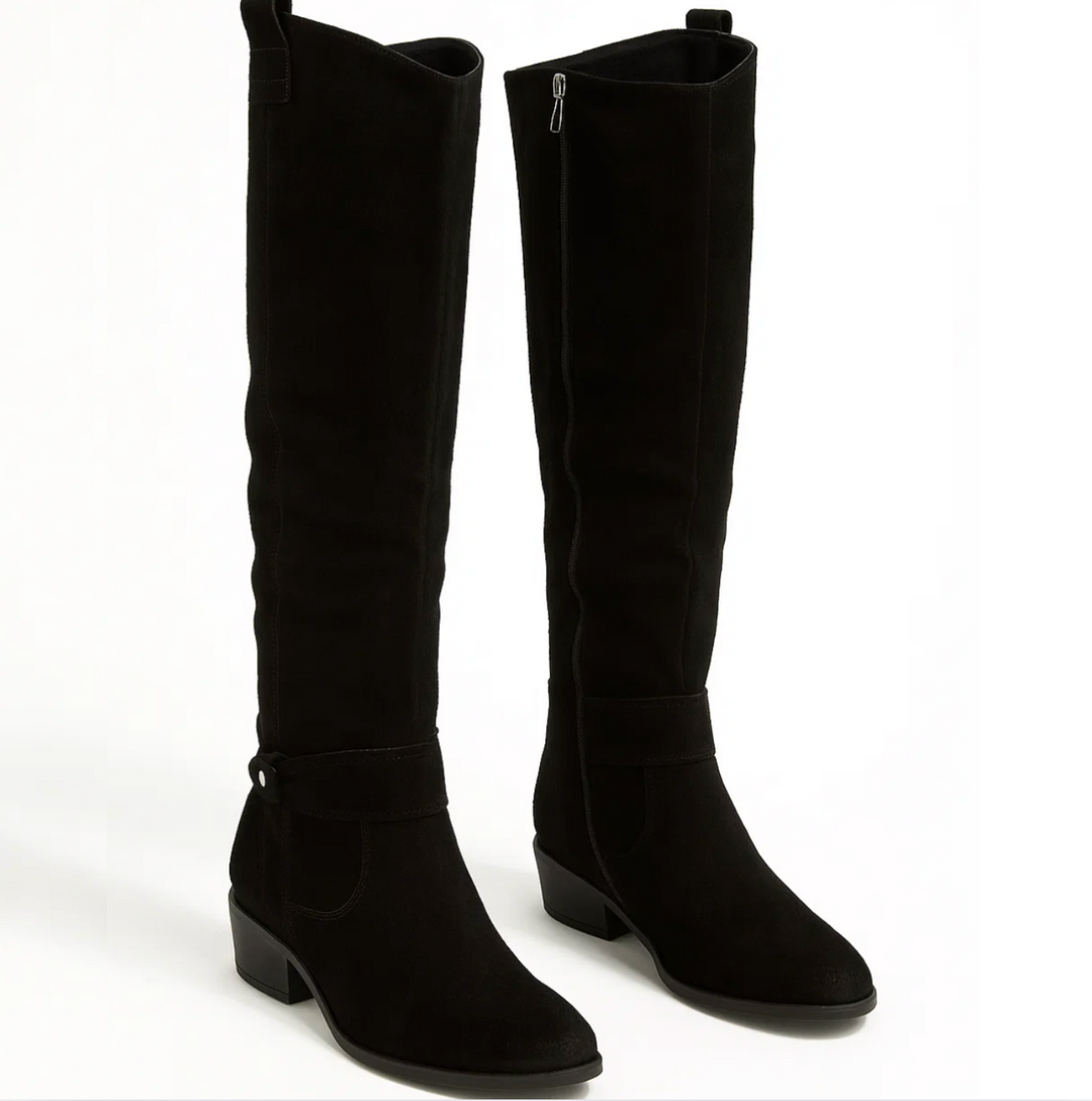 Brynn | Chic Suede Boots Perfect for Any Event
