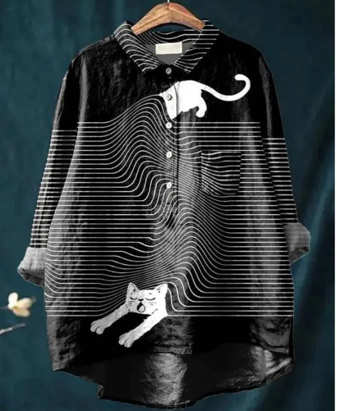 Tilly™ | Playful Print Blouse