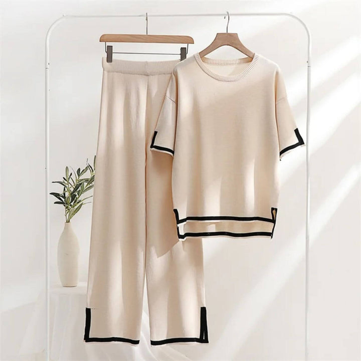 Janice™ | Elegant Two-Piece Capri Style Set