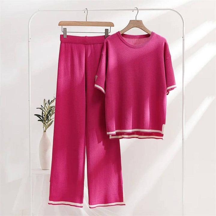 Janice™ | Elegant Two-Piece Capri Style Set