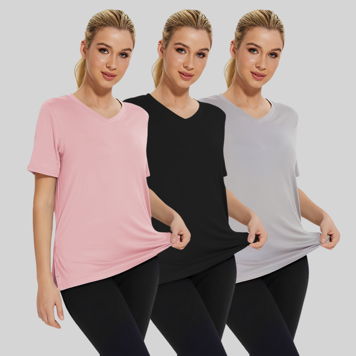 SELENA - Casual Loose Fit Tee (Pack of 3)