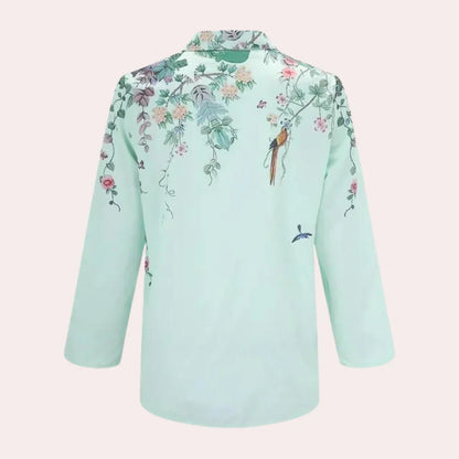Viola – Lightweight Floral Blouse for Women | Elegant Fit for Spring & Summer Days