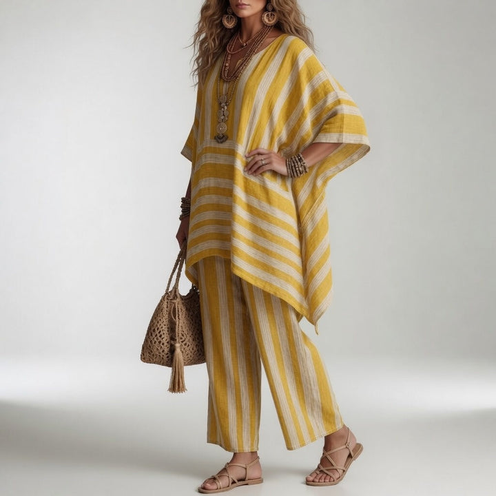Serena™ — Striped Bohemian Freedom Mediterranean Set