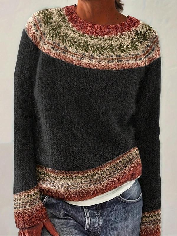 Skyler™ | Chic Ethnic Sweater Knitwear