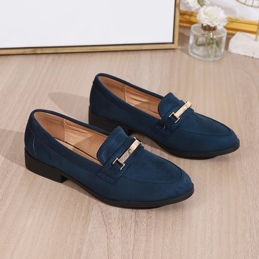 Isabelle – Round Toe Loafers for Ultimate Comfort