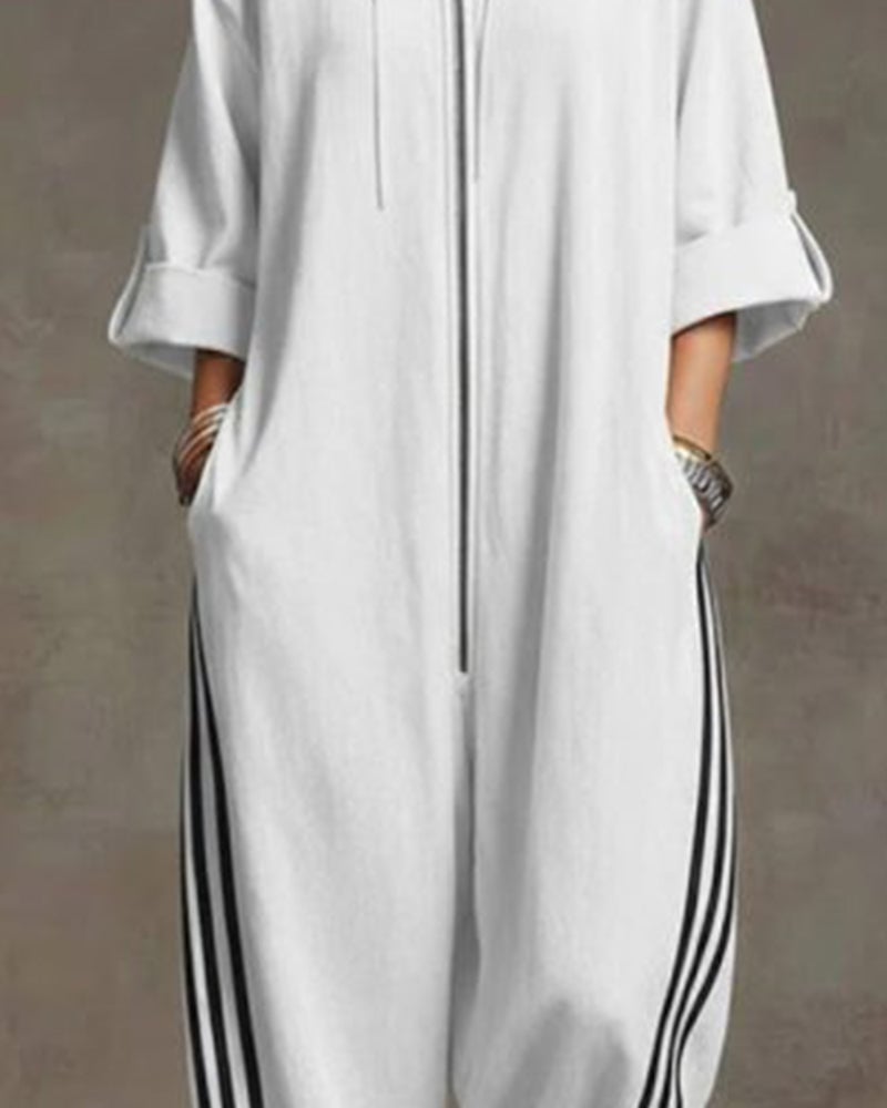 Skylar | Zip Front Jumpsuit