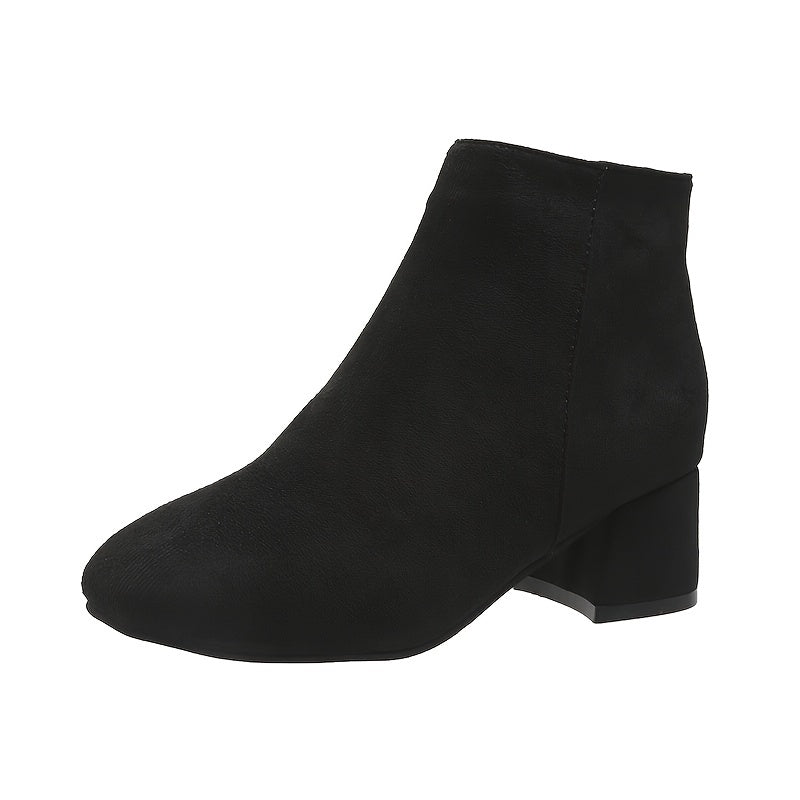 Colette – Stylish Block Heel Ankle Boots for Ultimate Comfort