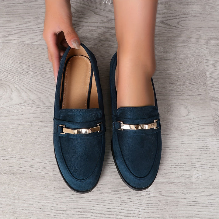 Isabelle – Round Toe Loafers for Ultimate Comfort