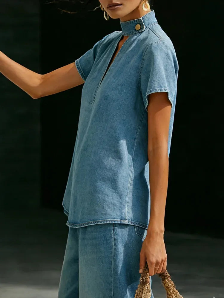 Abigail™ | Refined Denim Set