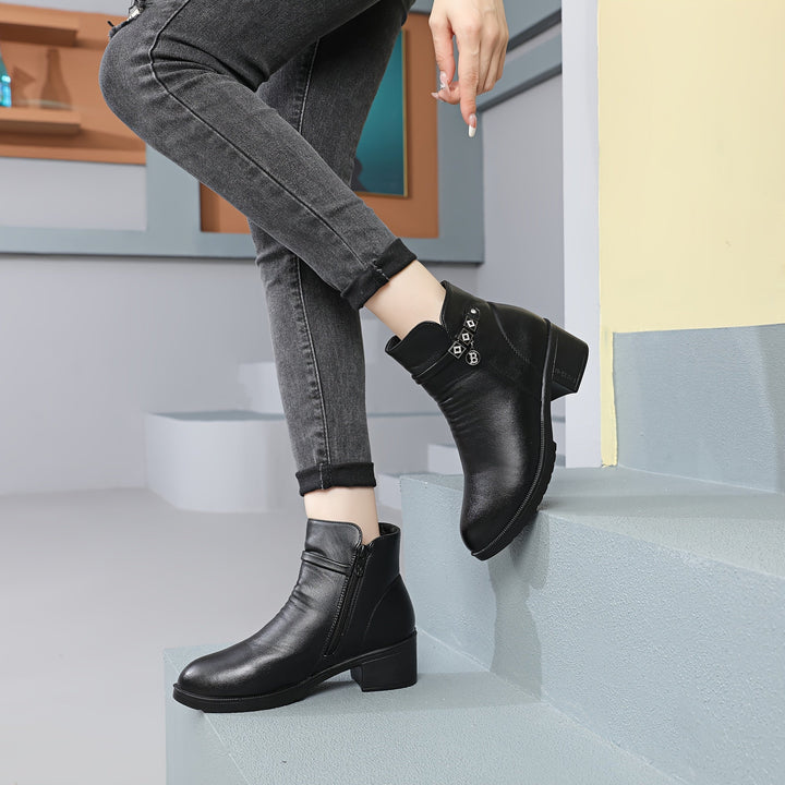 Noémie – Cozy Winter Ankle Boots