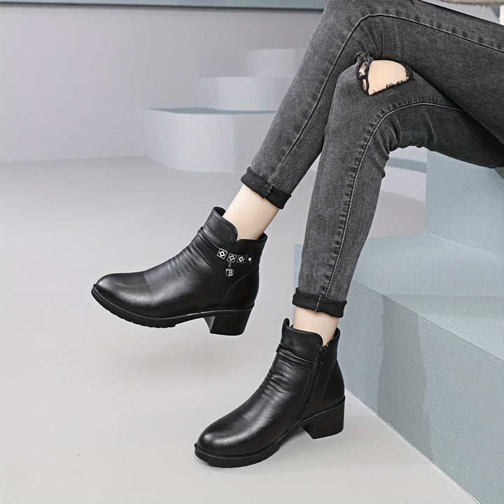 Noémie – Cozy Winter Ankle Boots