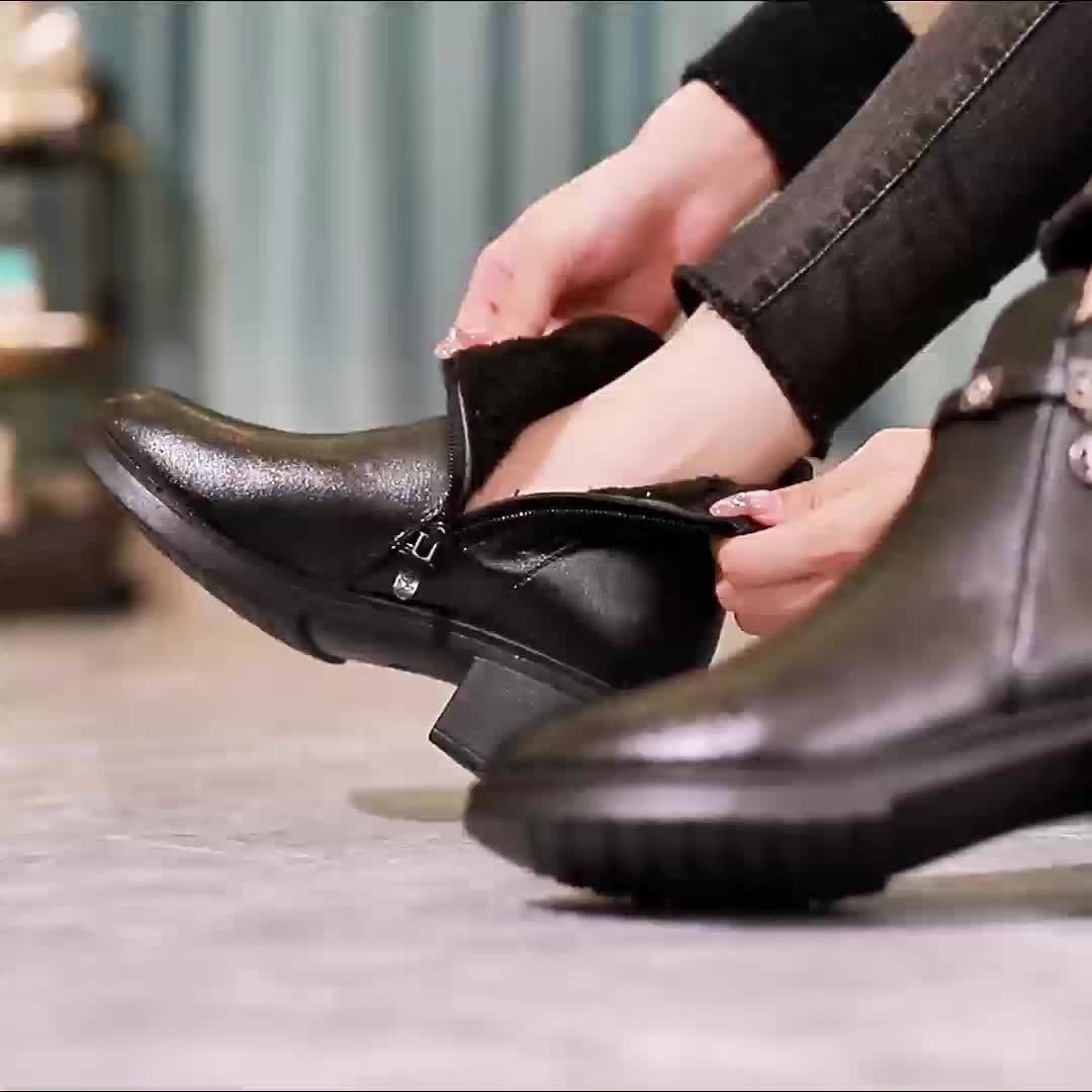 Noémie – Cozy Winter Ankle Boots