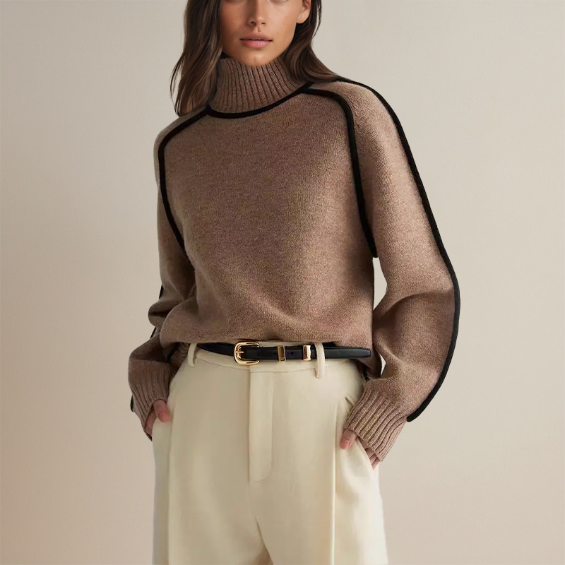 Elodie™ | Classic Knit High-Neck