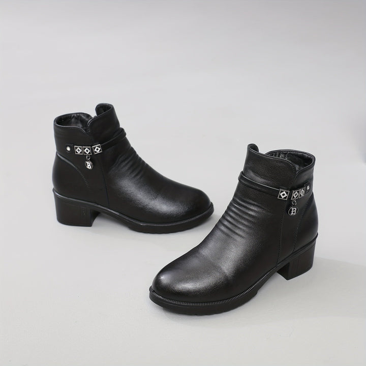Noémie – Cozy Winter Ankle Boots