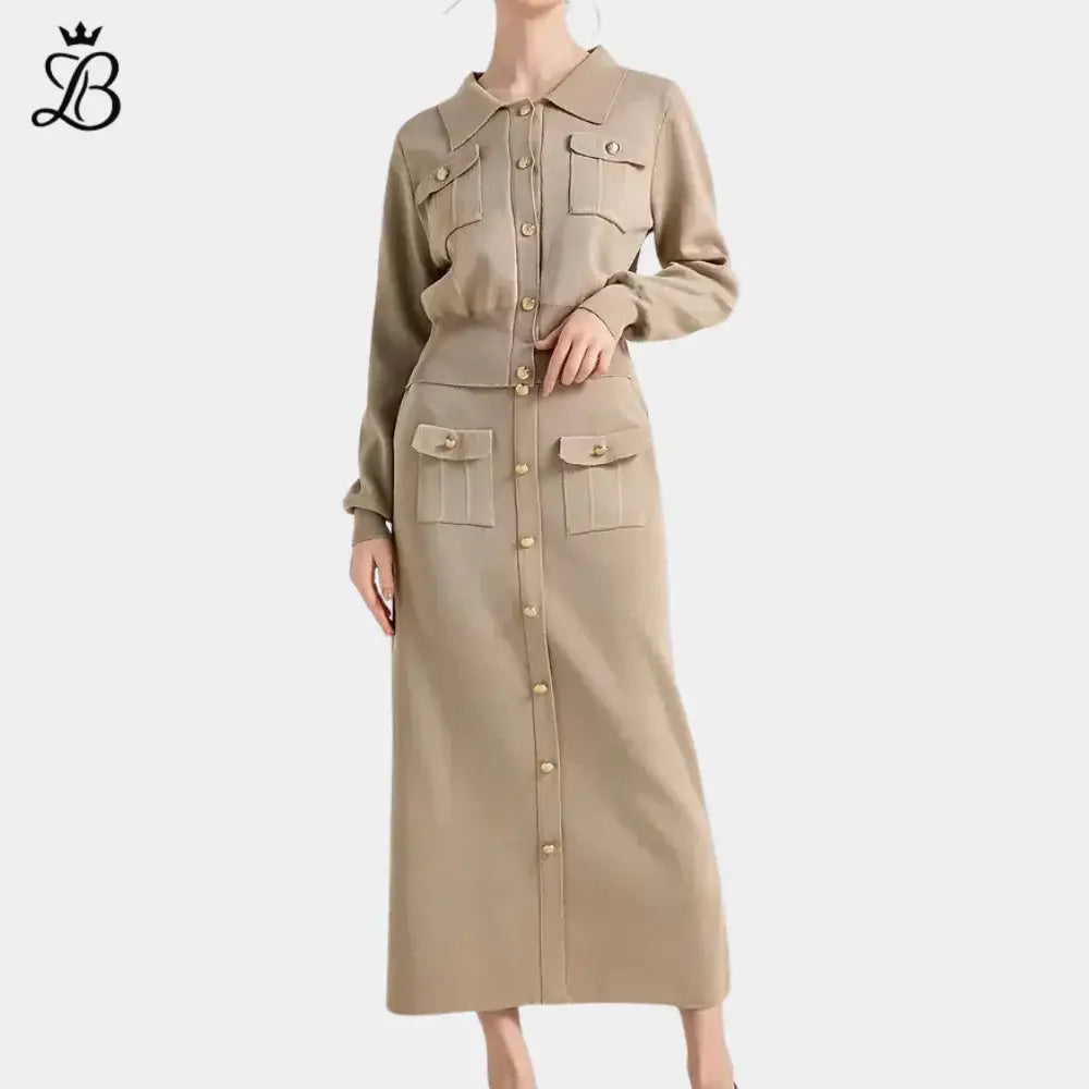 Eléna – Chic Viscose 2-Piece Women’s Set | Modern Elegance Meets Comfort