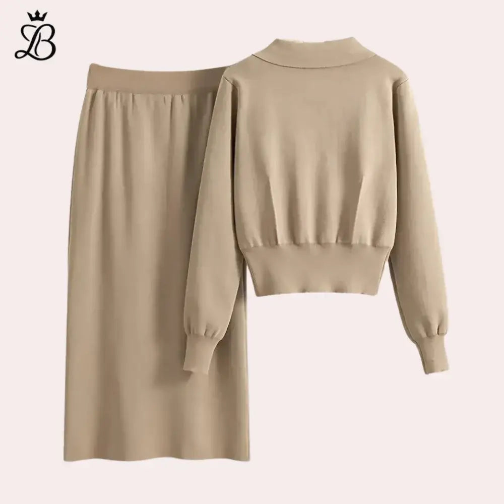 Eléna – Chic Viscose 2-Piece Women’s Set | Modern Elegance Meets Comfort