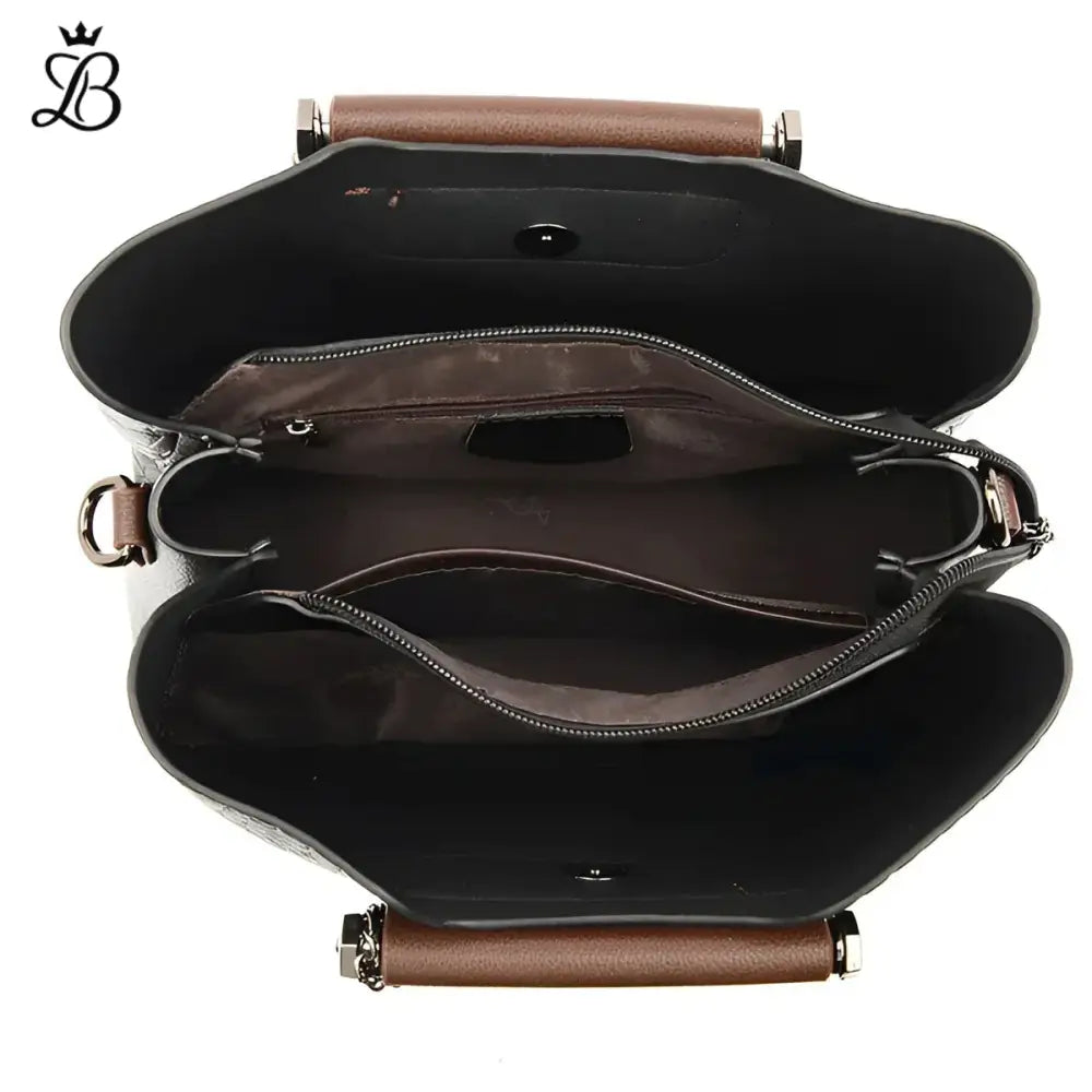 Elena – Structured Croc-Pattern Handbag | Stylish Utility with Everyday Charm
