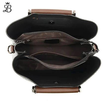 Elena – Structured Croc-Pattern Handbag | Stylish Utility with Everyday Charm