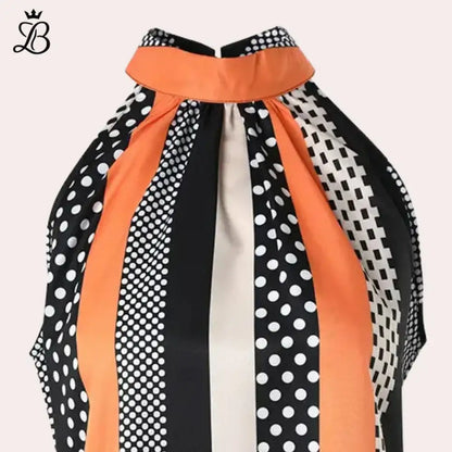 Giada – Women's Sleeveless Halter Top | Lightweight, Chic, and Perfect for Summer Days