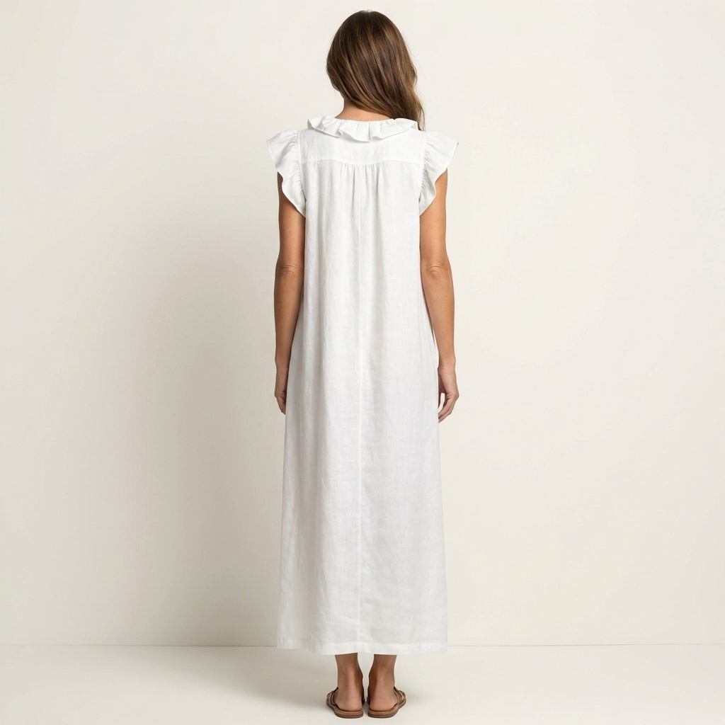 Piper™ | Maxi Ruffle Dress V-Neck