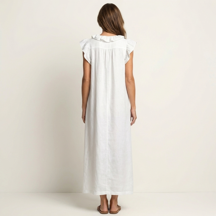 Piper™ | Maxi Ruffle Dress V-Neck