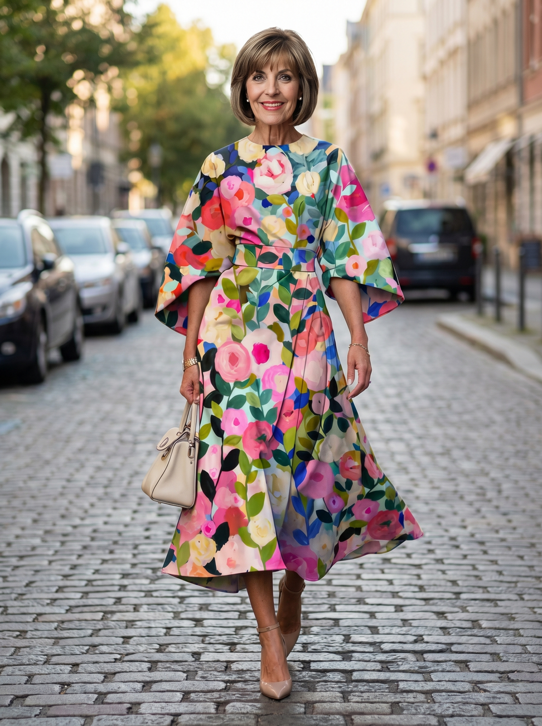 Eleanor | Elegant Floral Dress